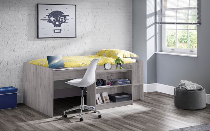 Neptune Grey Oak Midsleeper Neptune Grey Oak Midsleeper